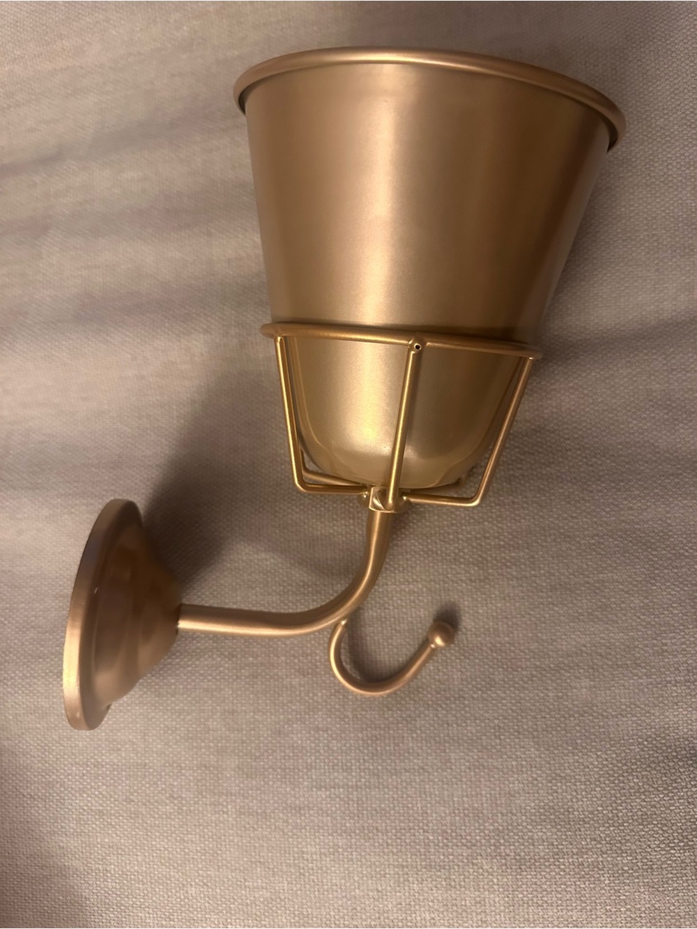 Gold Metal Wall Planter Hook - Brand